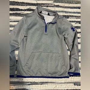 Under Armour Gray and Blue Pullover